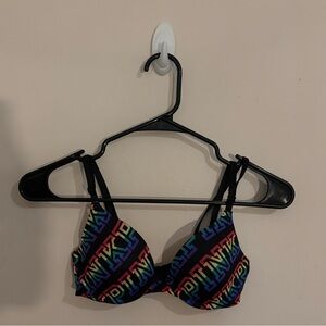Colorful Logo PINK Bra